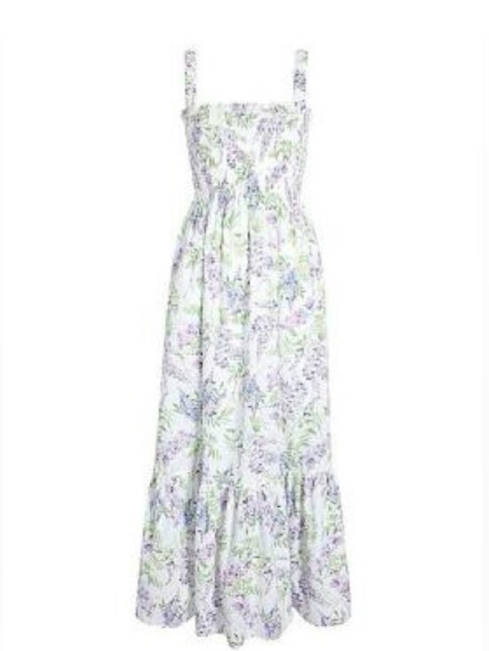 Hill House Dresses & Skirts - Hill House Anjuli Nap Dress In Wisteria Floral Size Large